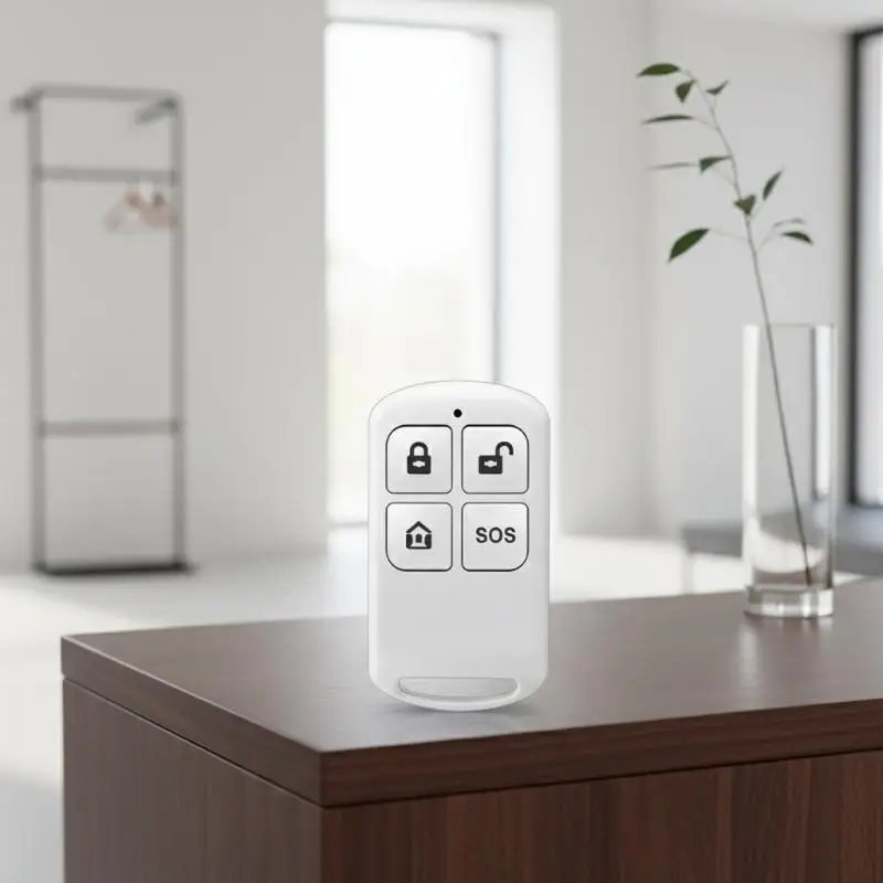 1Pcs Remotely Arm / Disarm Home Burglar Security Alarm System 433MHz Wireless Remote Control Detector For G30 PG103 107