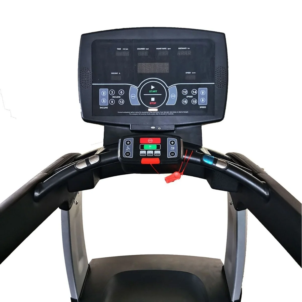 جهاز سير ذكي صامت تجاري عالي الجودة من STLF، متعدد الوظائف، منصة جري واسعة للصالة الرياضية، معدات لياقة بدنية للصدمات الكهربائية #5