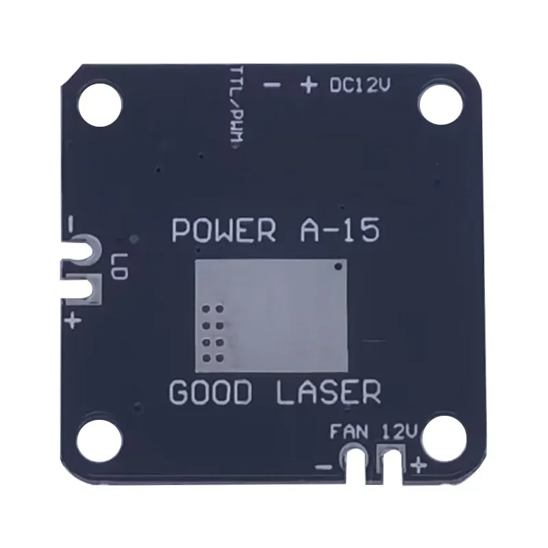 Laser Diode LD driver board w/ TTL modulation current 1A-2A DC 12V voltage current adjustable 405nm 445nm 450nm