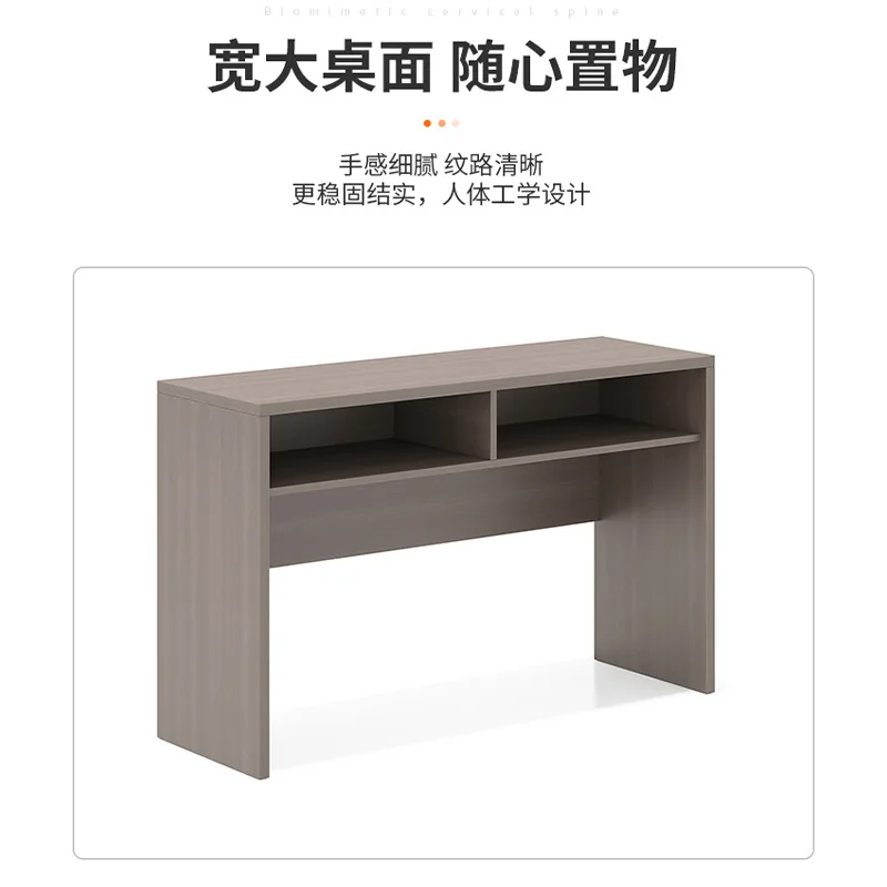 Simple conference table Office strip table Speech podium Student self-study splicing training table