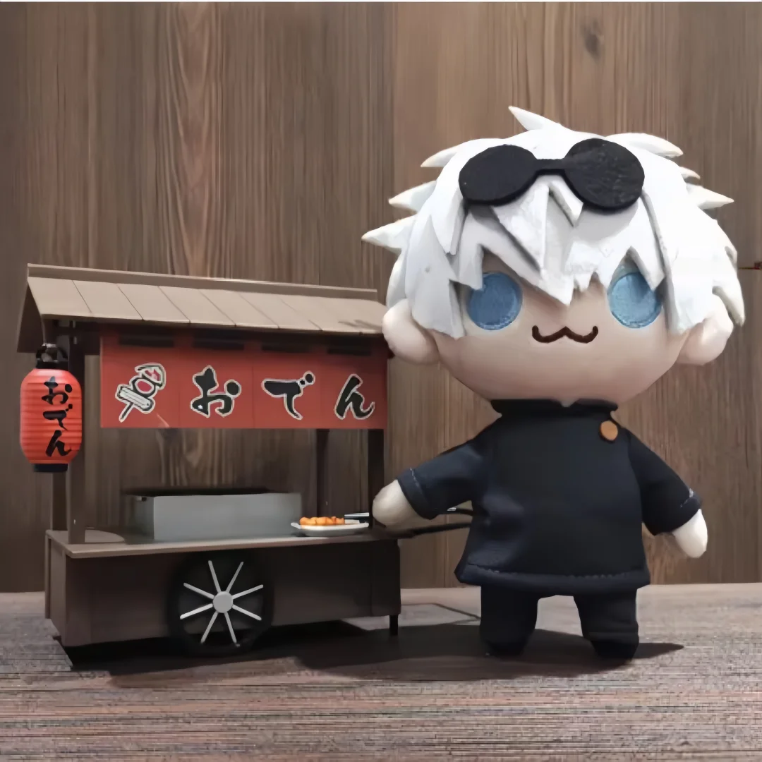 Animales de peluche y Gojo Saturo Geto Suguru Jujutsu Kaisen, accesorios de colección suaves y bonitos para Cosplay