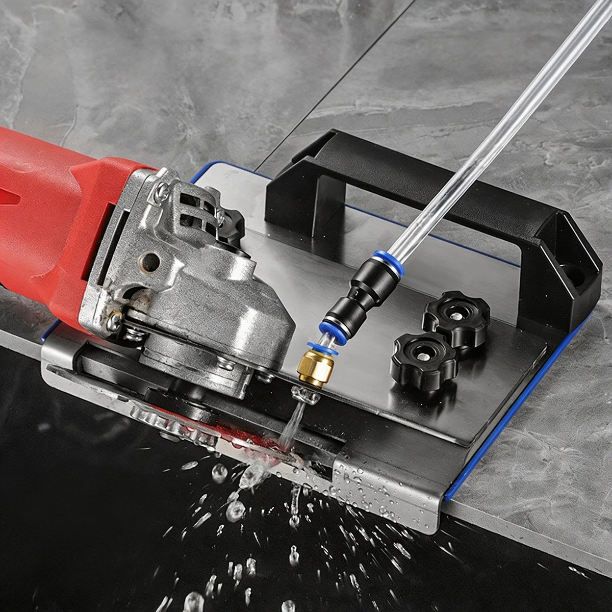 45 Degree Chamfering Device, Fixed Holder Attachments, Metal Desktop Chamfer Frame For Cutting Accessories