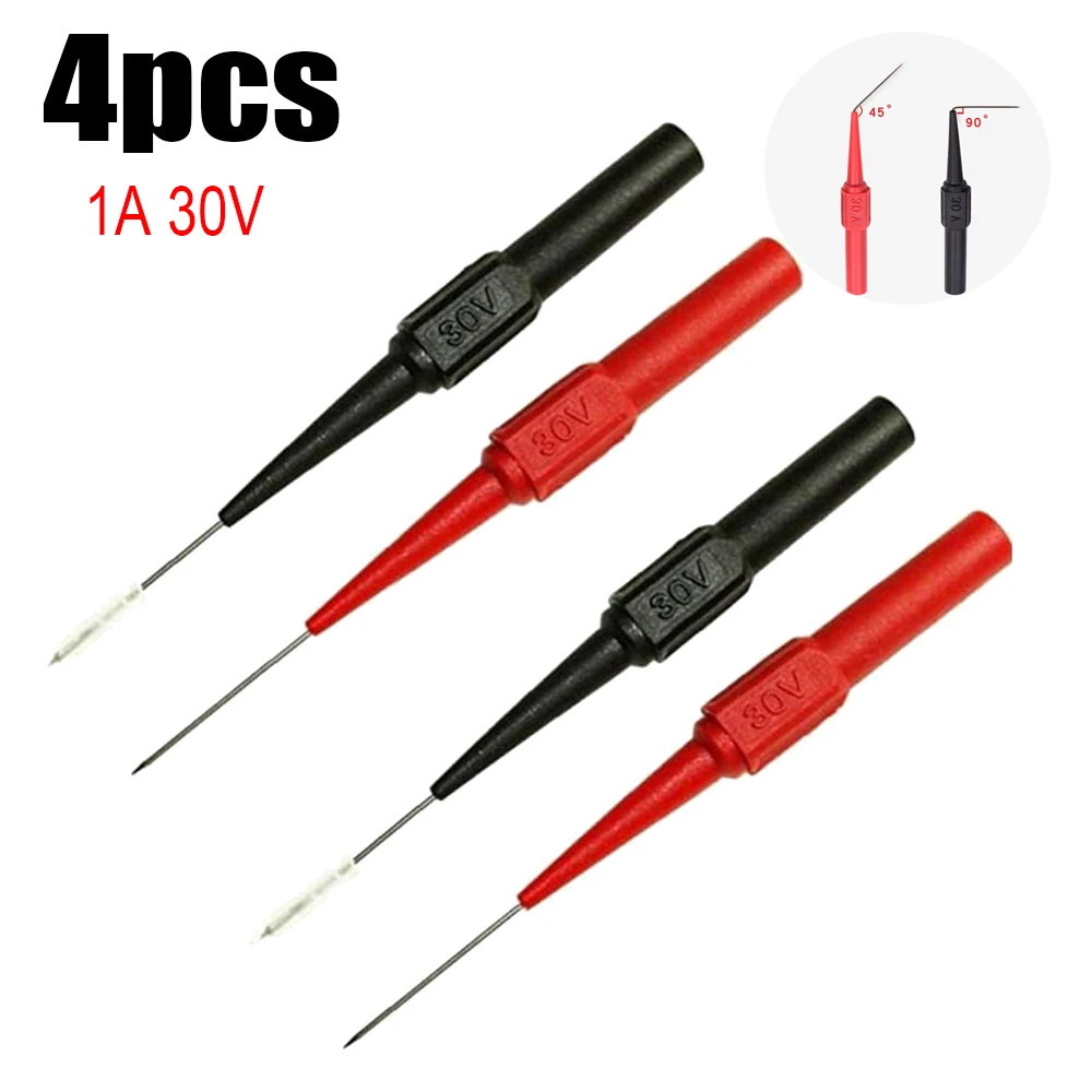 2 stücke Multimeter-Test leitungen Kit Autos pitzen sonden Diagnose werkzeuge 600V 10a zerstörung freie Nadelspitzen sonden mechanische Werkzeuge 2mm