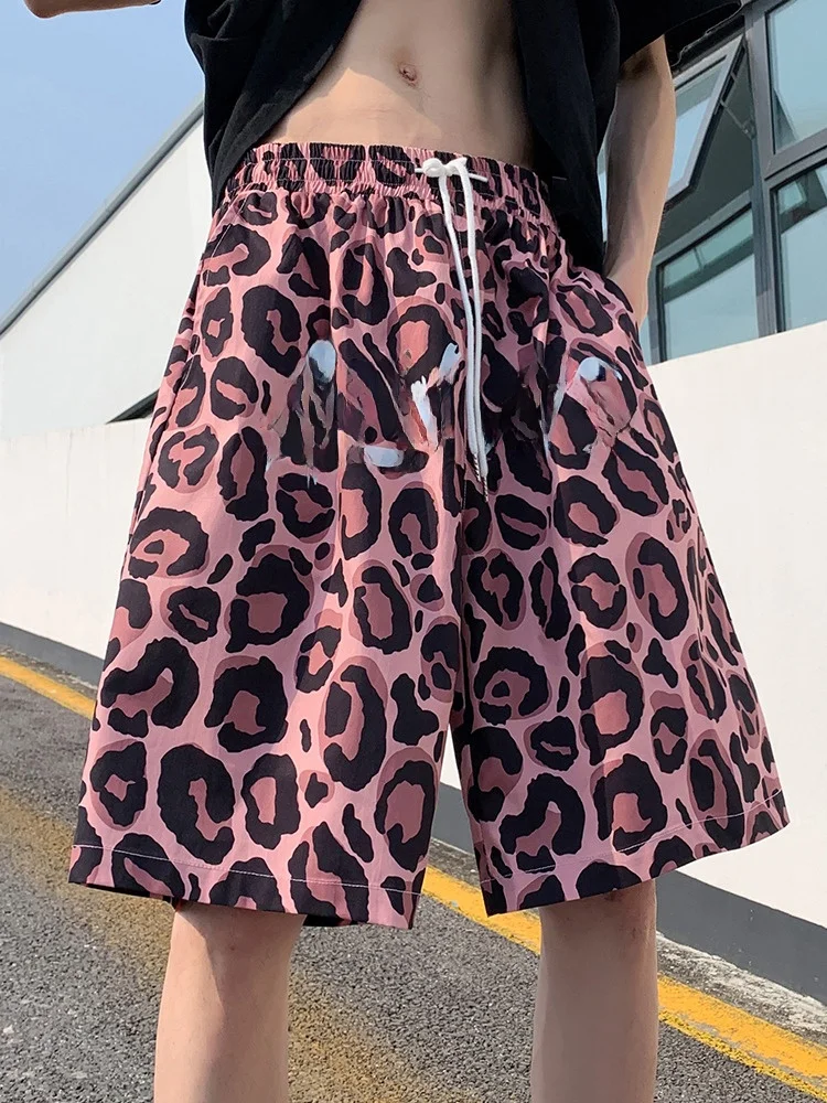

Men's Summer Lightweight Fleach orts Casual Loose Fit Qui Dry Spor Brand Straight Leg Elastic Waist Beach Pants