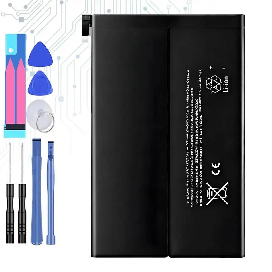 

Battery For iPad Mini 4 3 2 1 5 6 for iPad Pro 9.7 10.5 12.9 2nd 3rd 3 Gen Air Air2 Li-ion Polymer Bateria A1474 A1547 A1798