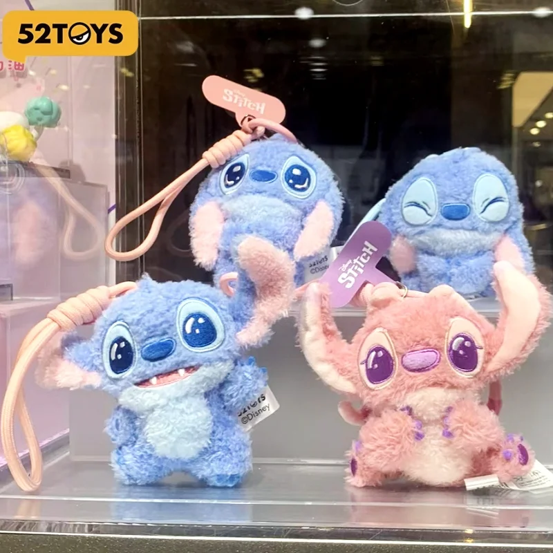 ディズニー ステッチ ムードシリーズ ミステリーブラインドボックス キーホルダー 電話チャーム かわいいぬいぐるみ コレクタブルギフト 子供 大人 ファン向け