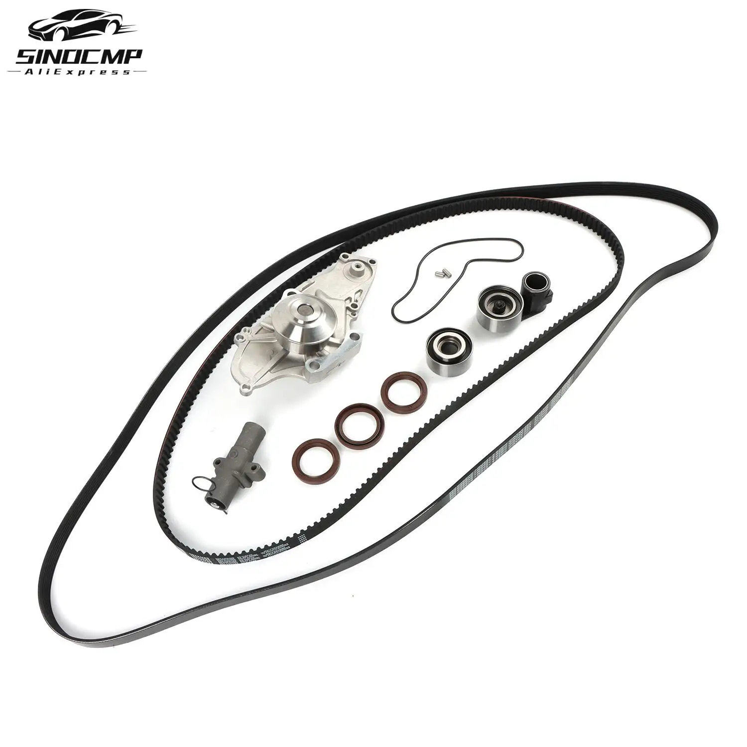 

Timing Belt Kit with Water Pump 14510-RCA-A01 TKH002 TCKWP329 19200-RDV-J01 For 03-18 Honda Accord Crosstour Odyssey Timing Kit