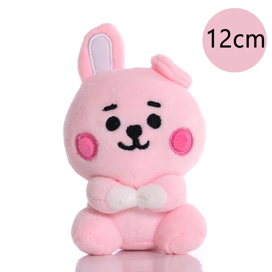 Heißer B-T-21 Plüschtier-Rucksack-Anhänger: Tata, Koay, Shooky, Mang, Cooky Cartoon-Tierfigur für Schlüssel, Handy und Büro – Perfektes Geschenk für Freunde
