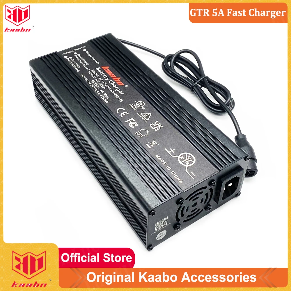 Official Kaabo Wolf King GTR Fast Charger 84V 5A Fast Charger for Kaabo Wolf King GTR Electric Scooter Official Kaabo Spare Part