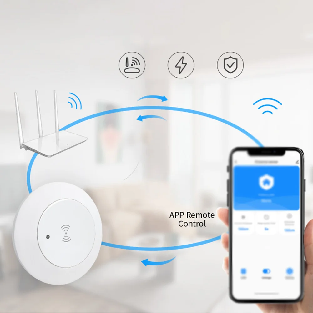 1pc 24GHz Millimeter Wave Human Presence Sensor 3.0 Smart Light Control Detector For Home Security Automation System