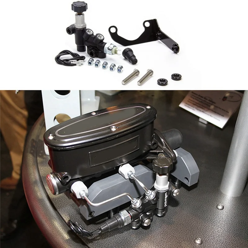 Universal Knob Adjustable Combination Proportioning Valve Kit Replacement Accessories For Wilwood Style 260-13190 260-11179-M53K