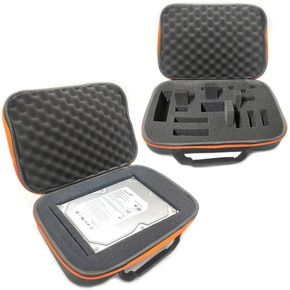 Travel Zipper Case Tool Case Waterproof EVA Storage Bags With Foam  For Drill Tools Kit Box Accessories Shockproof Camera bag