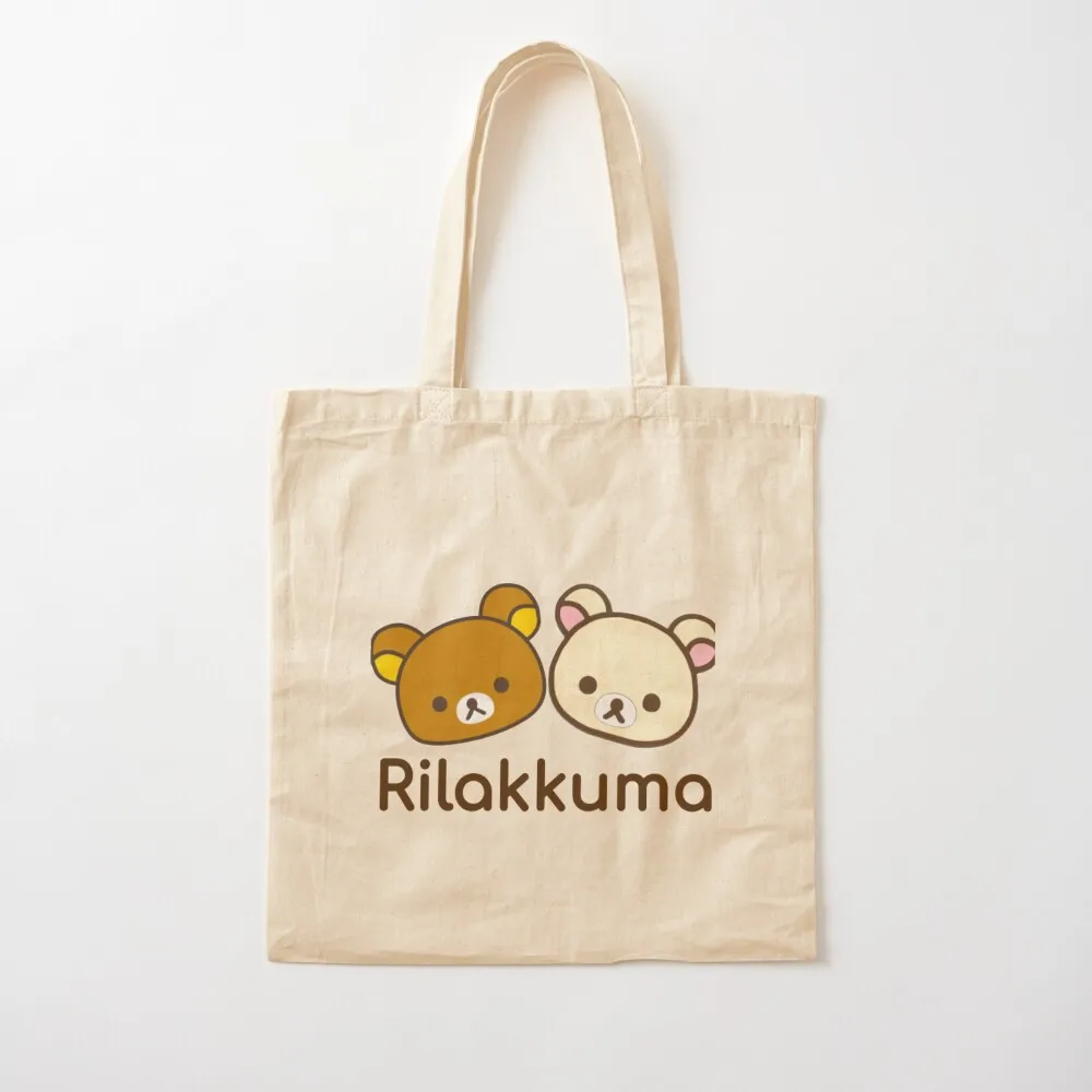 

Rilakkuma Rilakkuma and Korilakkuma___ Tote Bag cloth bag woman large tote bag Canvas Tote