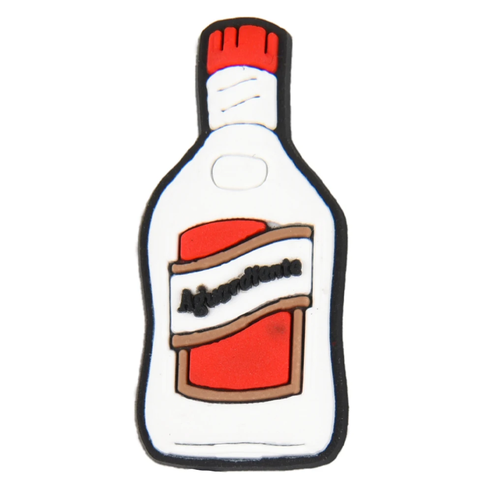 High Quality Drinking Water Shoe Decoration Charms Beer Shoe Charms Orange Juice  Bracelet Accessories For Birthday Gifts