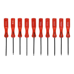 10pcs Precision Tri-Wing Screwdriver Set Y-Tip Trox Screw Driver For Phone Game Console Disassembly Repairing Hand Tool