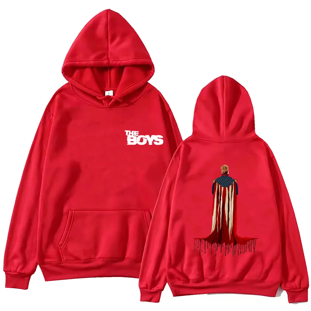 The Boyz Season 4 The Homelander Hoodie Harajuku Pullover Tops Sweatshirt Fans Gift