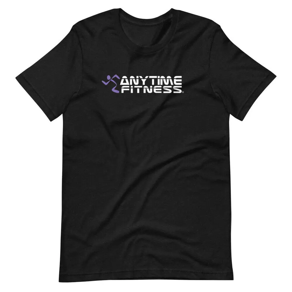 

Mens Anytime Fitness Black Short-Sleeve Tee Shirt T-Shirt