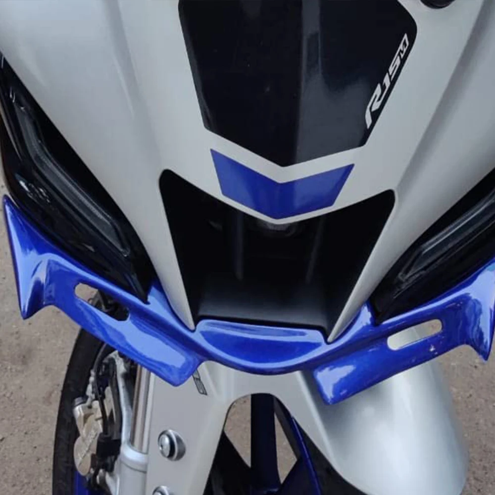 MTKRACING Deflector For YAMAHA R125 R15 V4 2021-2024 Front Fairing Winglets Aerodynamic Wing Shell Cover Protection Guards