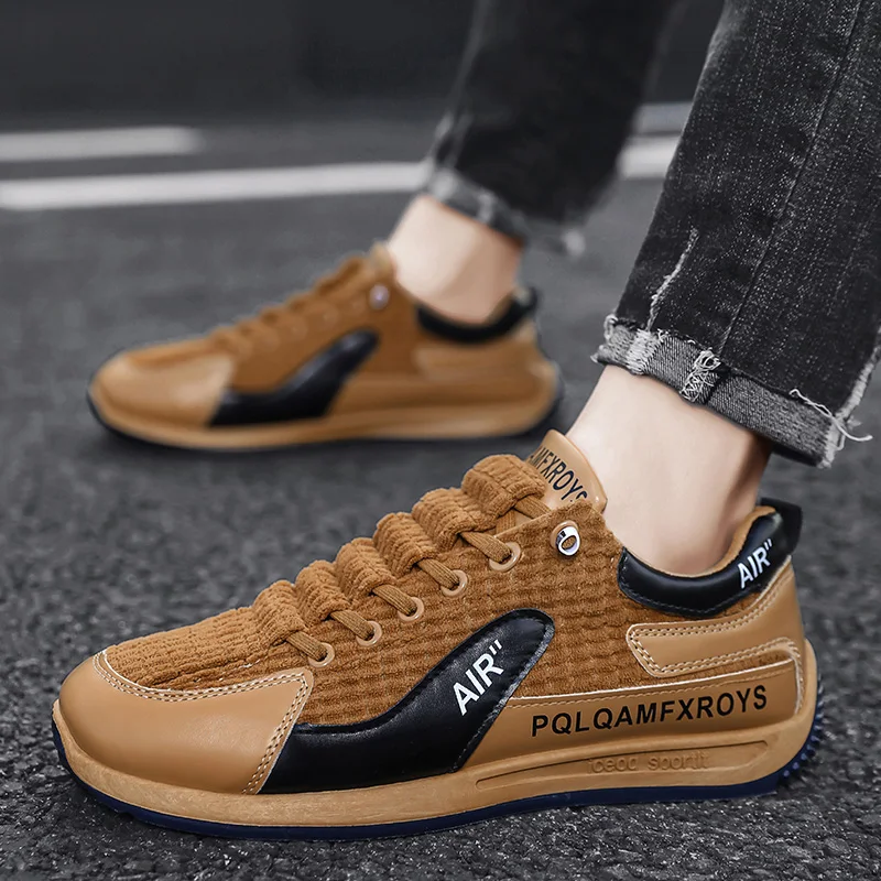 Nowe męskie buty do biegania Outdoor Sport Jogging Trampki Wulkanizowane buty Płaskie codzienne trampki dla mężczyzn Buty dla mężczyzn tenis