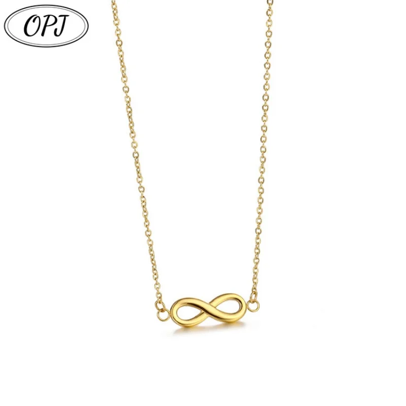 

Infinity Pendant Choker Necklace Femme Stainless Steel Couple Wedding Jewelry Collares Mujer Best Friend Gift bijoux