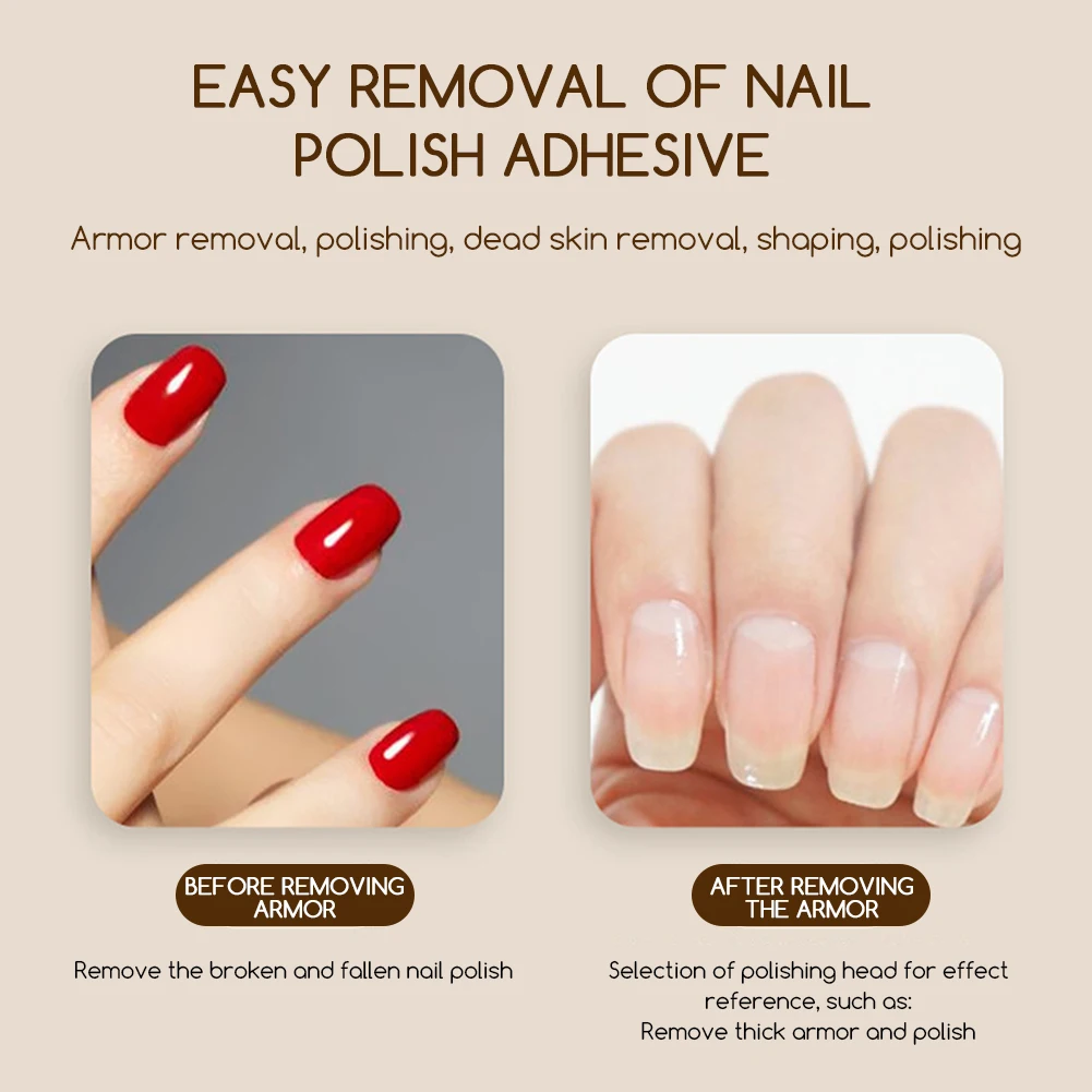 Profesjonalna akumulatorowa wiertarka do paznokci do użytku domowego paznokcie akrylowe 35000 obr./min elektryczny zestaw wierteł do paznokci do Manicure Pedicure