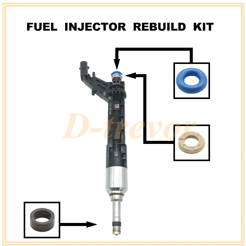 

Fuel injector nozzle repair kit for AUDI Q5 FY SQ5 3.0 TFSI 0261500268 06M906036K 260kw CWGD 2017