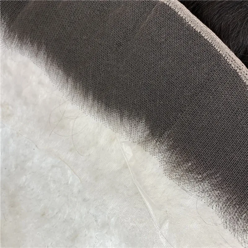 ストレート人毛 13x4 レース前頭事前摘み取り済み 150% 密度フルエンドナチュラルカラーブラジルバージンヘア 8-18 インチ