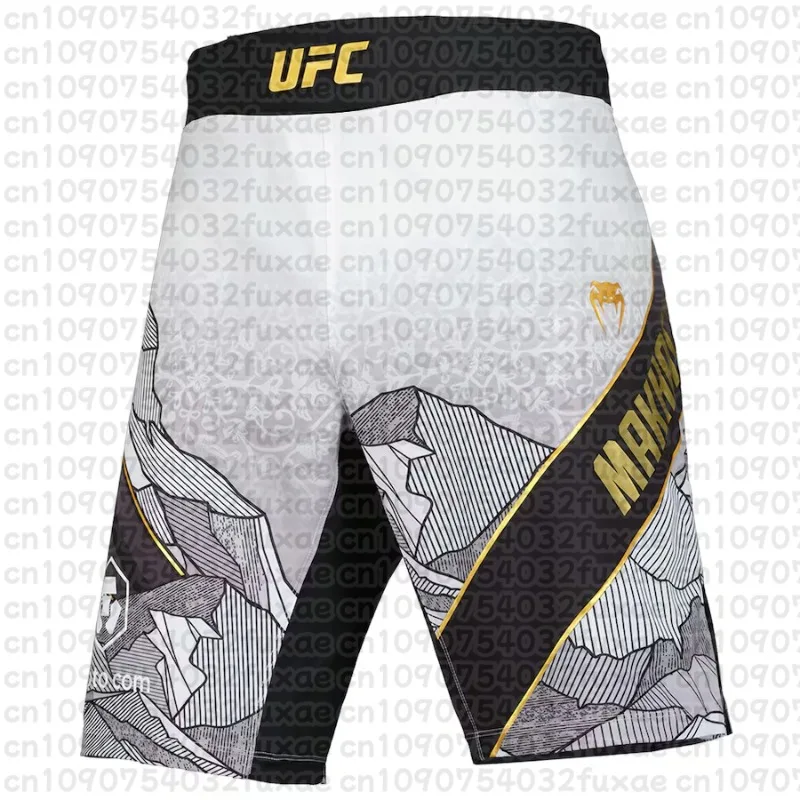 

UFC Mixed Martial Arts Sports Shorts Printing Men MMA Makhachev Same Style Shorts Boxing Quick Drying Fitness Casual Shorts MOTO