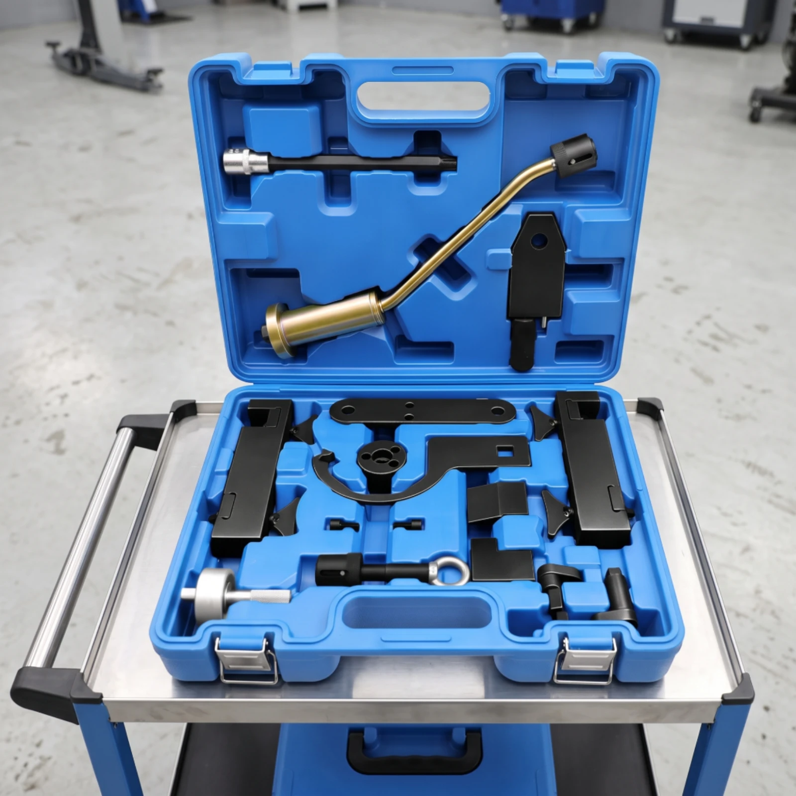 Camshaft Locking Alignment Timing Tool Kit Professional Timing Tool Kit with Carry Case High Precision Wear-Resistant