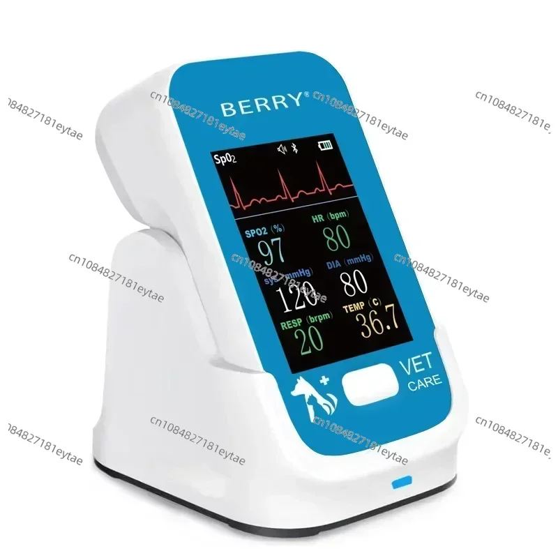 Veterinary monitor ecg handheld Berry veterinary monitor multiparametros AM6200 veterinary monitor device