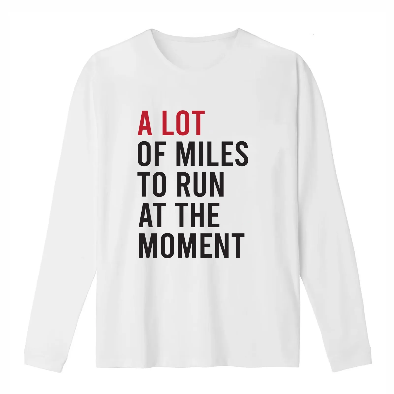 A lot of miles to run at the moment Funny Fast Running Challenge Inspired T-Shirt Summer Casual Cotton Tee Unisex Men Women