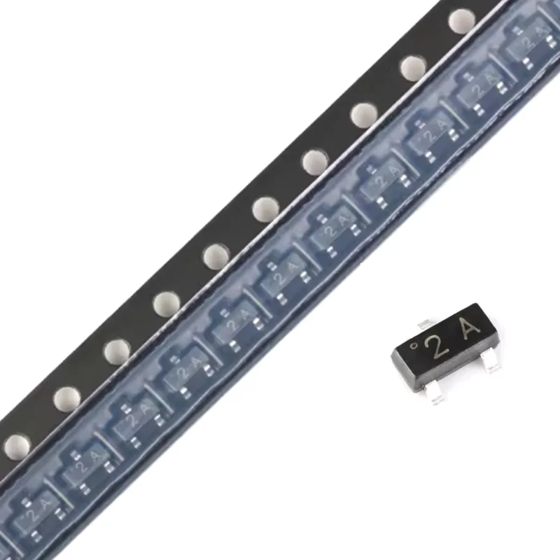 100PCS MMBT3906 2A MMBT3906LT1G 3906 2N3906 200mA  SMD transistor New