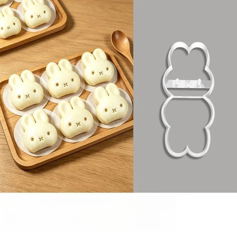 Cartoon Kawaii Dim Sum Mould Cute Complementary Food Diy Baking Tools Safe Materials Pattern Clear Exquisite Workmanship Miffy