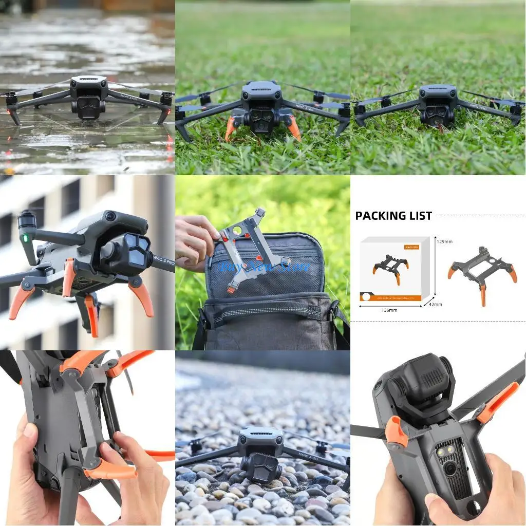 

20CE Protective Landing Gear Increase Height Legs for 3 Leg Support Accessories