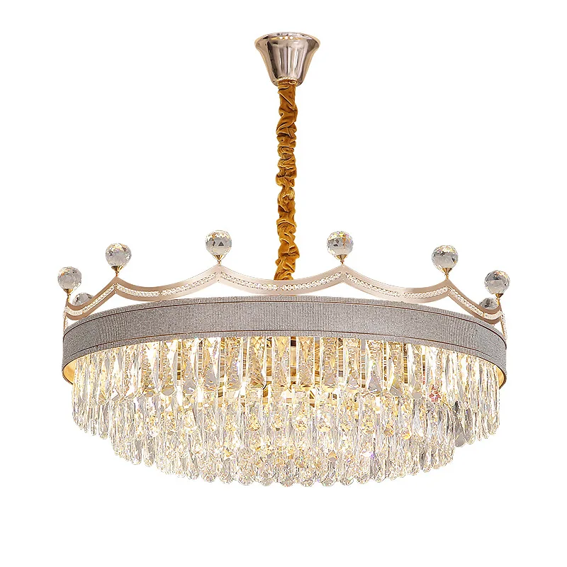 

Crystal lamp post-modern simplicity luxury atmosphere dining room chandelier bedroom personality