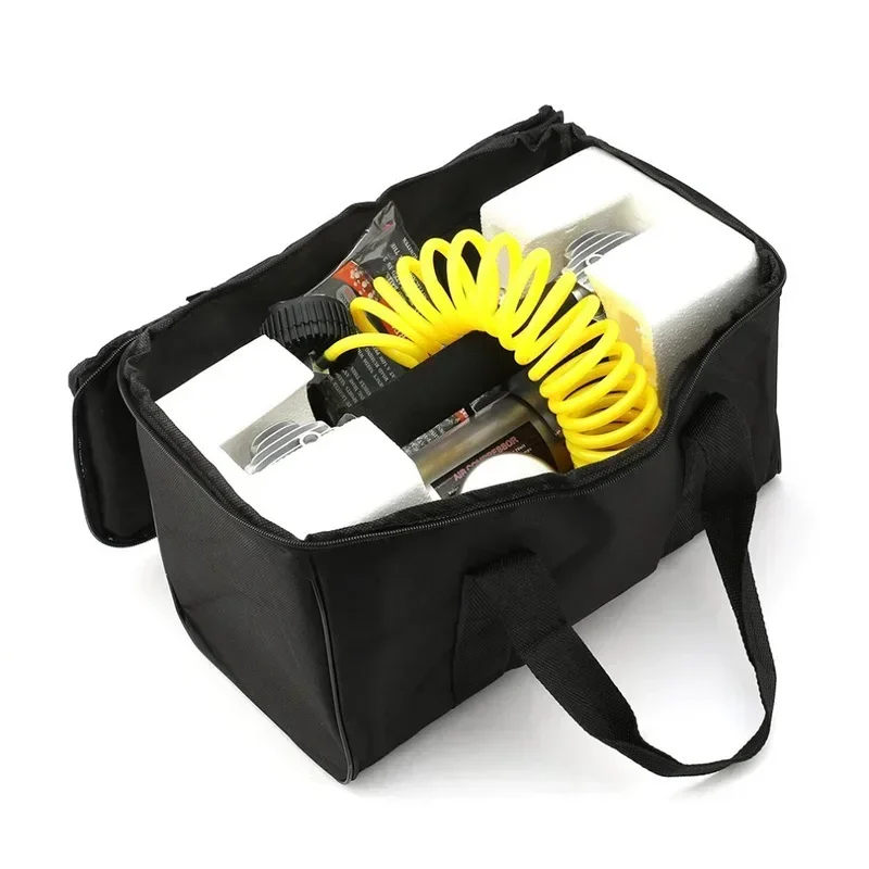 ضاغط هواء عالي الضغط 480 وات مضخة هواء للسيارة اسطوانة مزدوجة جميع المعدن مضخة رمل للعب سريعة على الطرق الوعرة