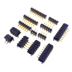 1Set Male Female Battery Connector Blade Socket Connector Pitch 2.5 mm 3-11Pin Direct insertion Vertical High Current