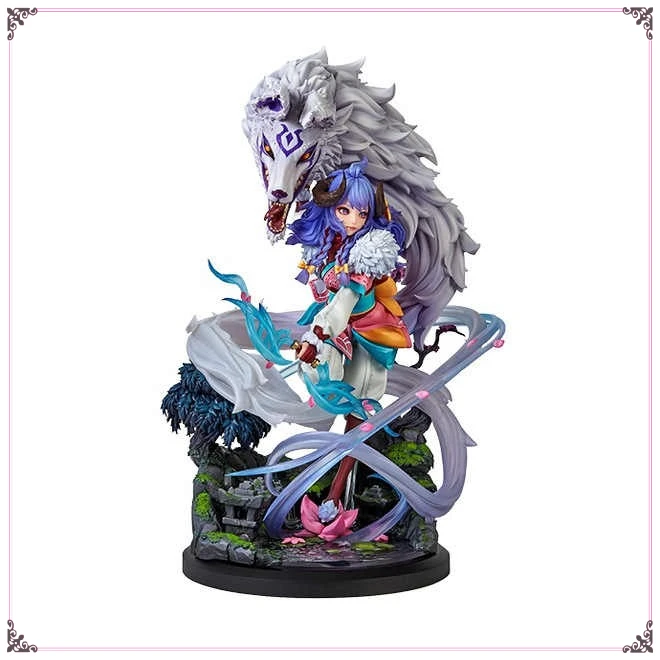 

В наличии; League of Legends Spirit Blossom Kindred 1:6, скульптурная игра, официальная модель персонажа, коллекция игрушек в подарок