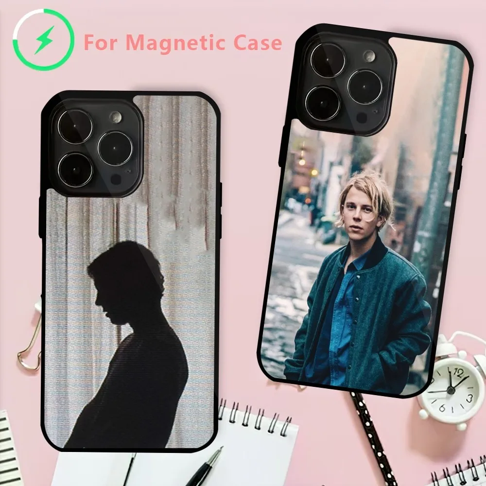 Funda de teléfono del cantante Tom Odell Black Friday para iPhone 15 14 13 12 Mini Pro Max Plus, carcasa de atracción magnética