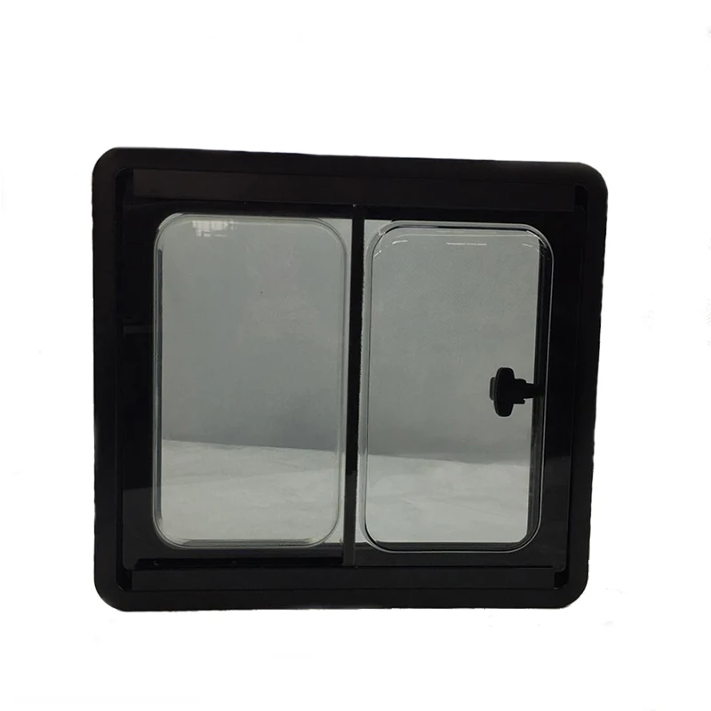 

RV sliding window flat mosquito pushing side sliding window Daquan pass IVECO 62249 Shunsteel glass window shading and anti-ligh