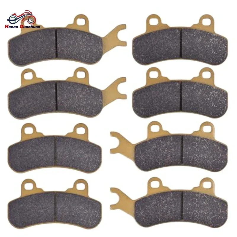 Front Rear Brake Pad For Can-Am Maverick X3 Sport Trail Defender MAX HD7 8/10 6x6 PRO 2017-2023 Commander MAX 1000R/700 2021-23