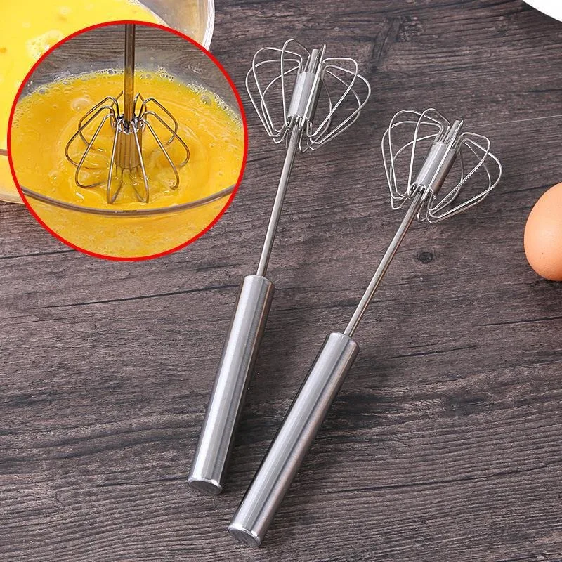 الفولاذ المقاوم للصدأ خفقت دليل اثارة عصا كريم زبدة الخفق أدوات شبه التلقائي أدوات المطبخ الخبز #6