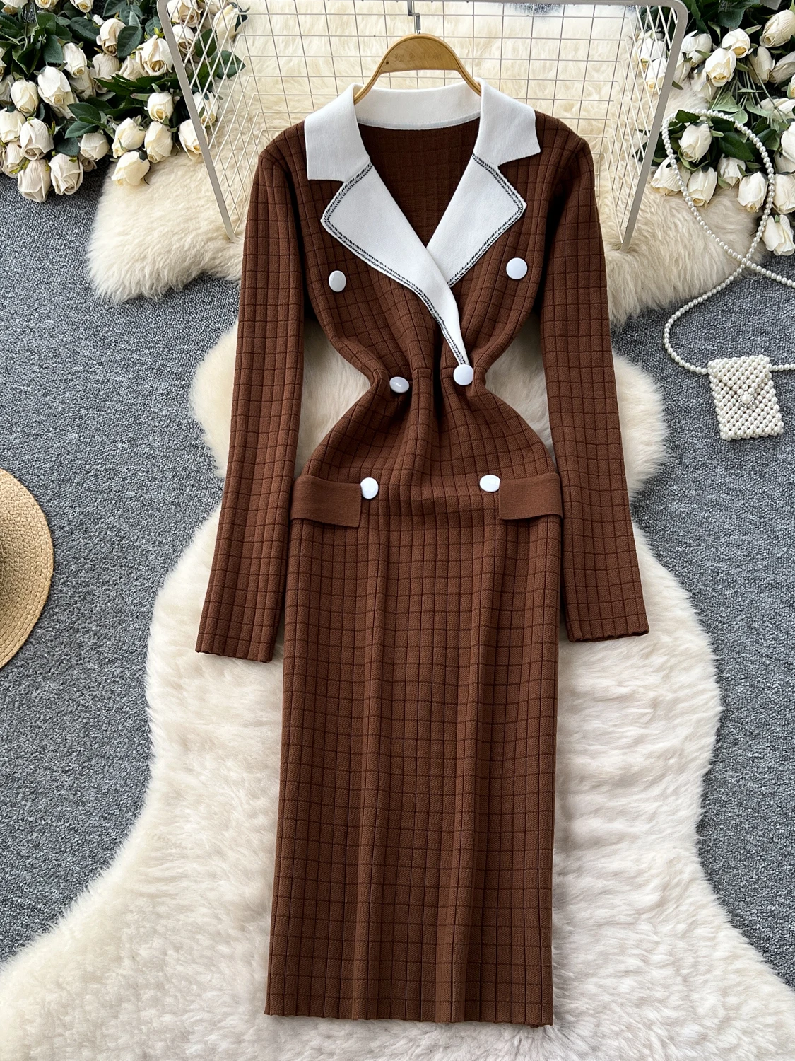 Ele Knitted Long Sv… - image