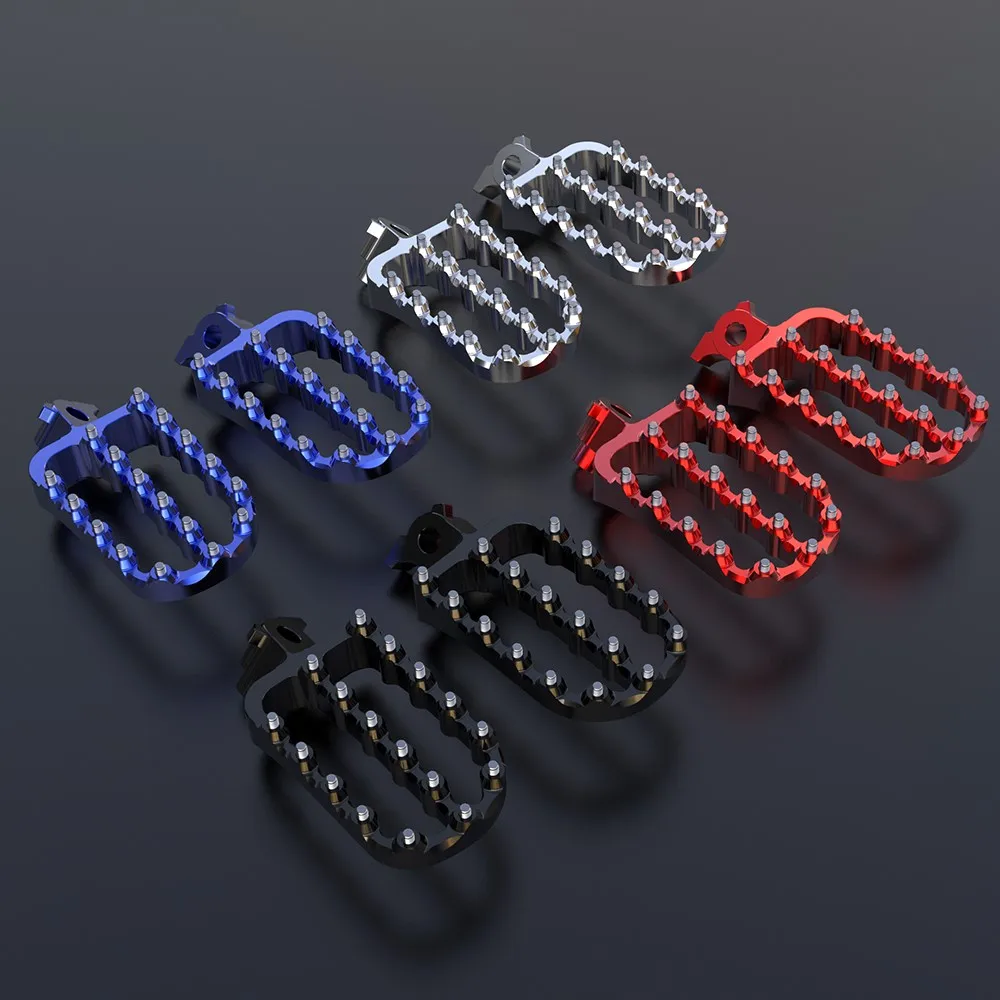 2025 Tenere 700 World Raid Motor Enlarged FootRest Wide Fat Foot Pegs Pedals For Yamaha Tenere 700 XTZ700 T700 2019-2024 2023