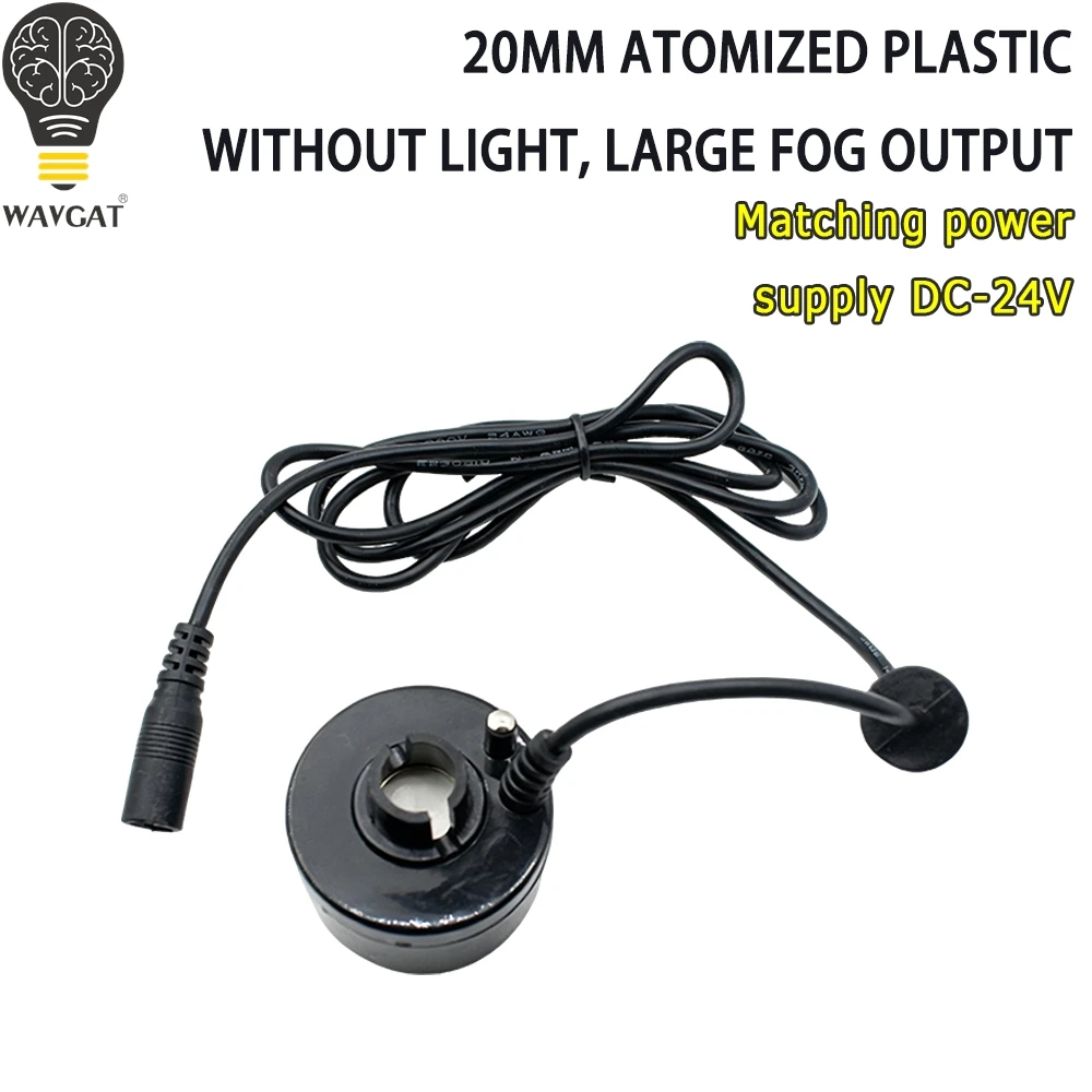 WAVGAT atomizer humidifier atomizer nozzle DC 24V 36mm Super ultrasonic atomizer atomizer atomizer fountain pool