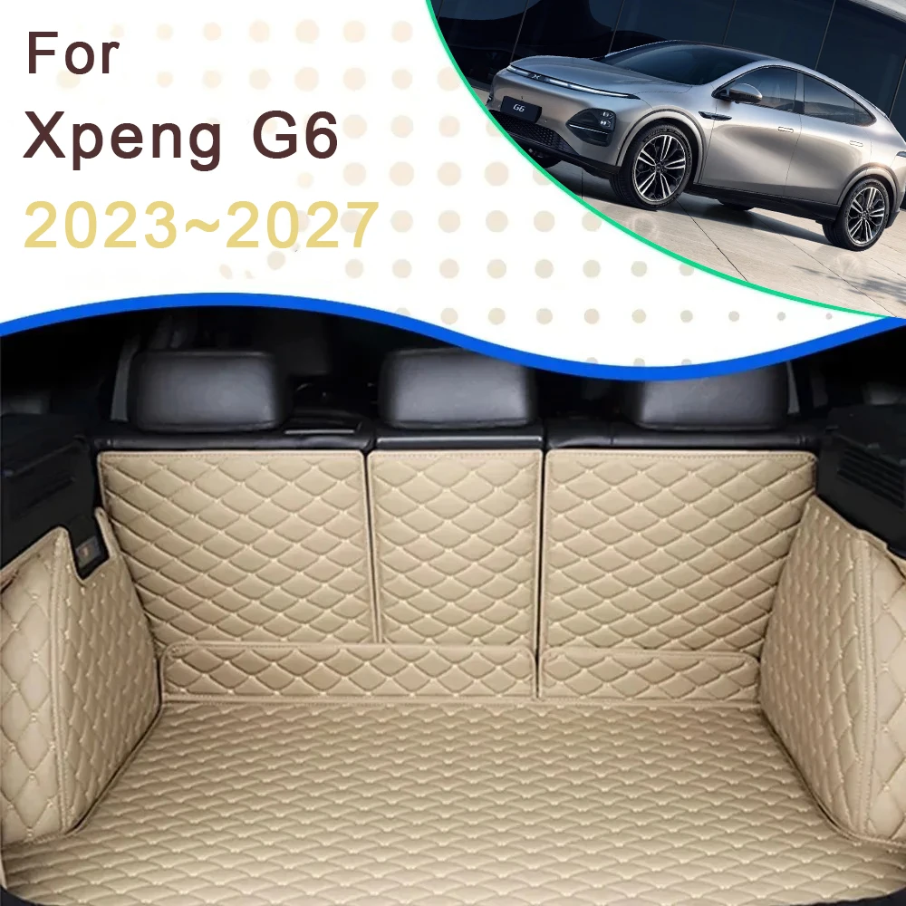 

Car Trunk Cargo Liner For Xpeng G6 2023 2024 2025 2026 2027 Waterproof Rug Rear Boor Mats Carpet Storage Pads Auto Accessories