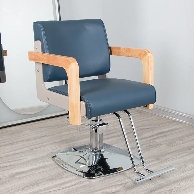 Kappersstoelen Retro Stoel Barkruk Haarstylist Salonstations Kapper Eenvoud Stoelen Silla Barberia Kapper Schoonheid