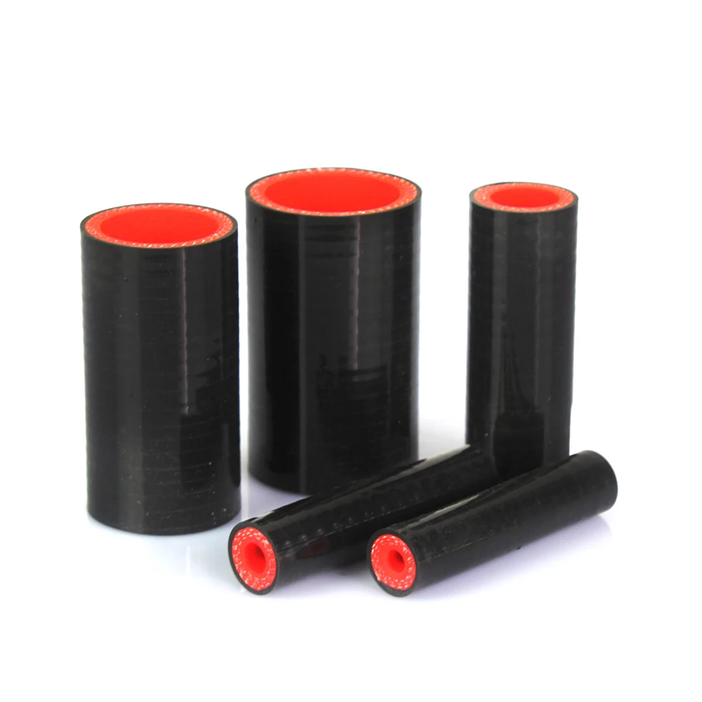 Universal Silicone Hose 6 8 10 12 14 16 18 20 22 25 28 30mm Air Intake Pipe Rubber Joiner Hose 0 Degree Straight Connector Tube
