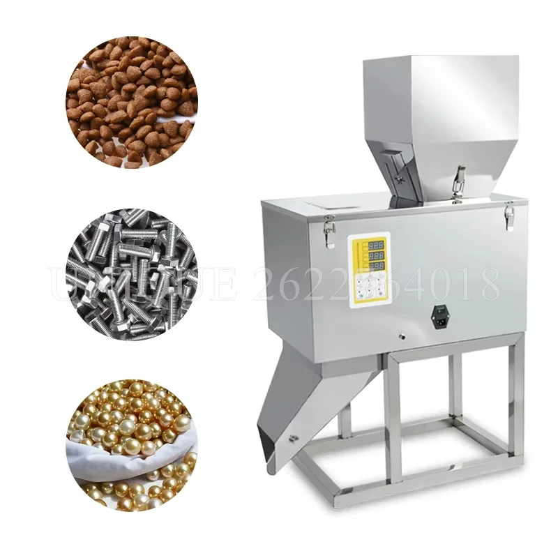 10-1000g Food Automatic Packing Machine Granular Powder Weighing Racking Machine Bag Installed High-Quality Filling Machine