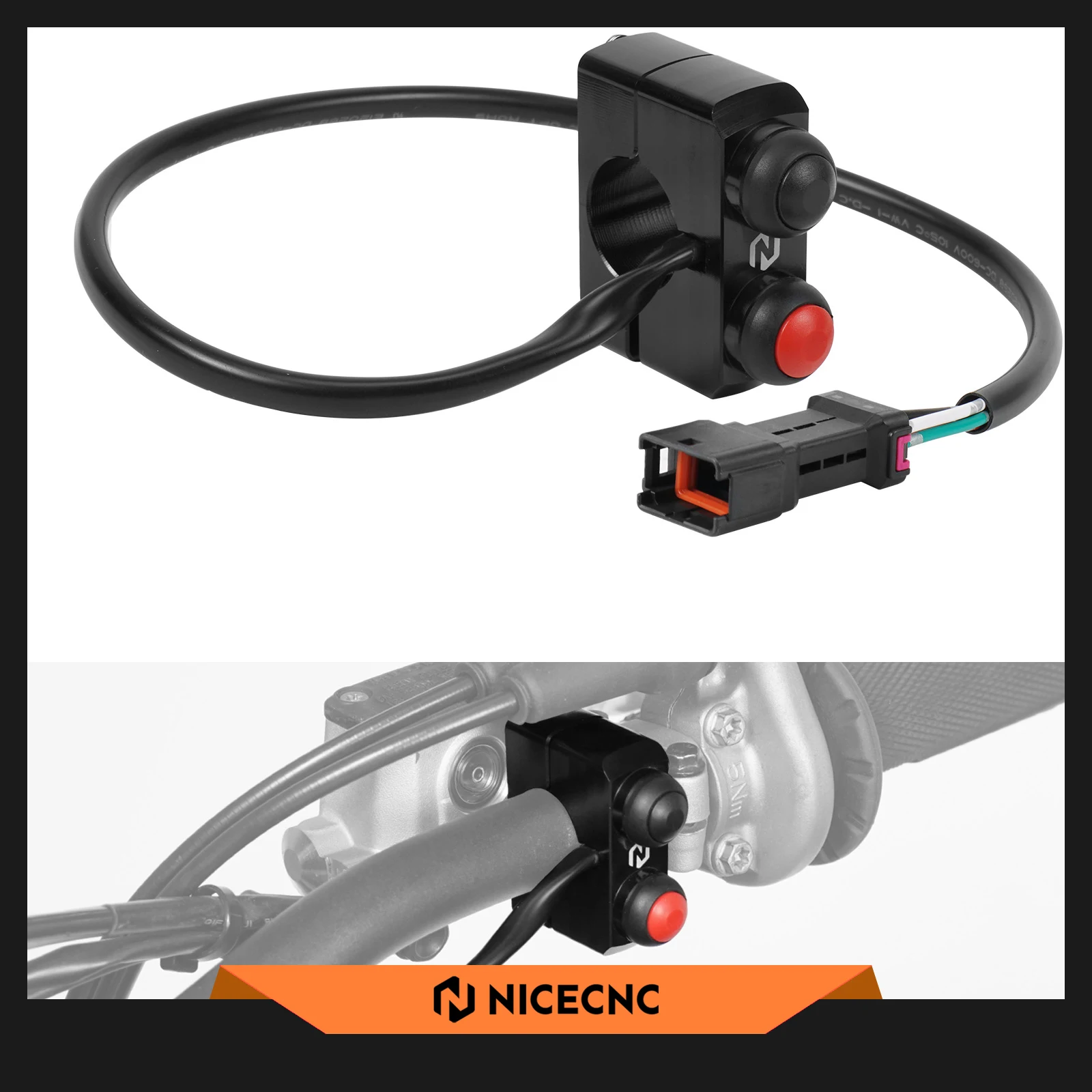 

2025 2024 For KTM EXC300 XCW XCFW EXCF 500 450 400 350 300 250 200 150 125 SX XC F 2023 Motorcycle Start Kill Stop Switch Button